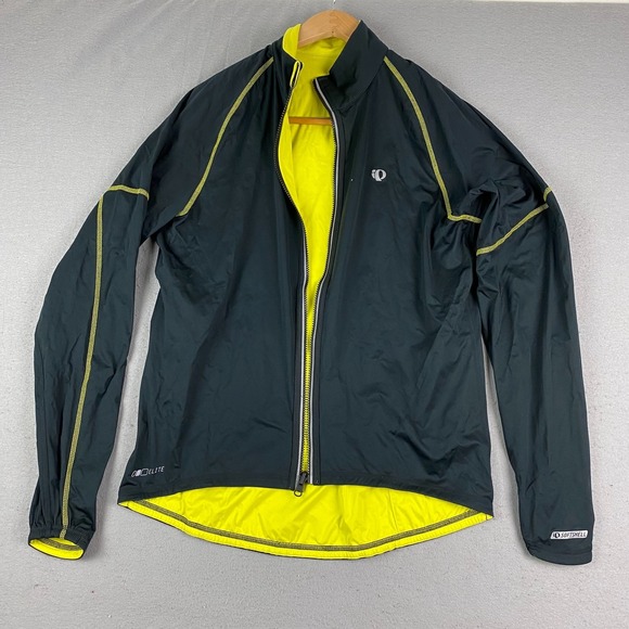 Pearl Izumi Other - Pearl Izumi Elite reversible Jacket Mens L zip pocket softshell reflective